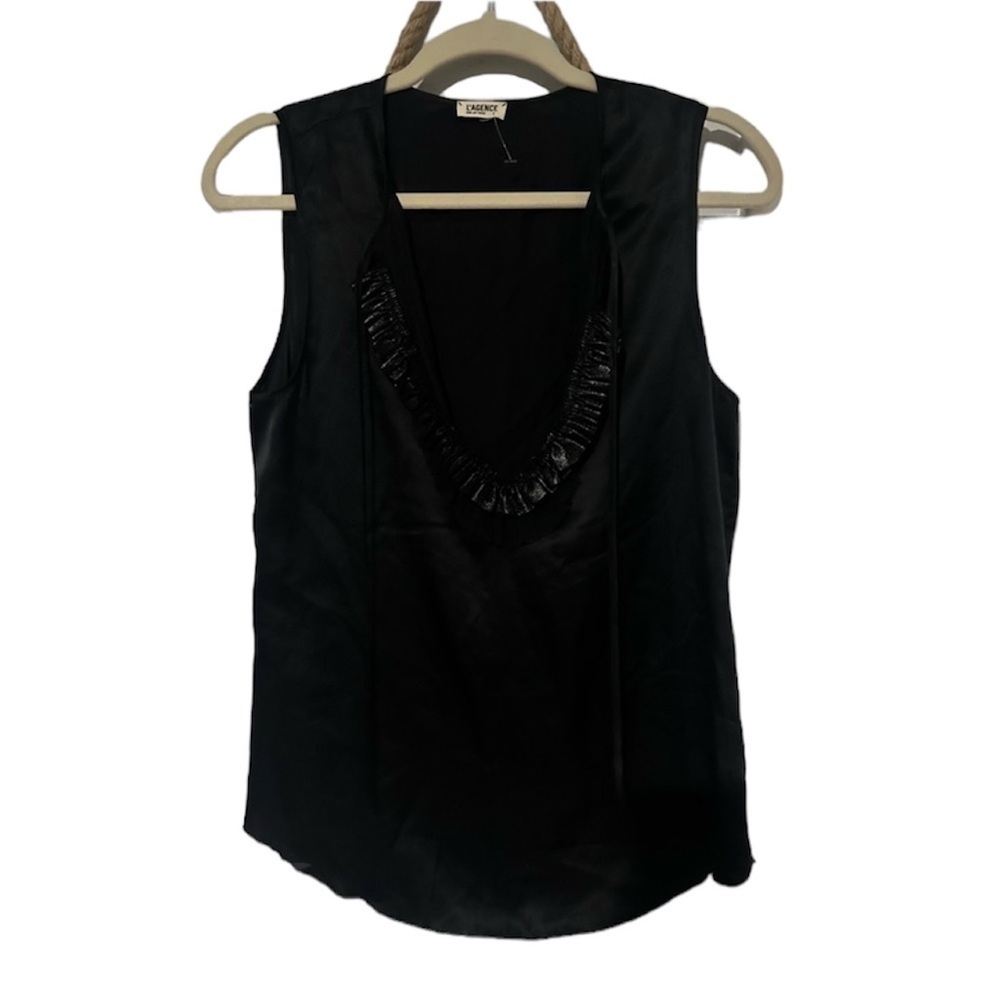 Stunning l’agence silk blouse size 2